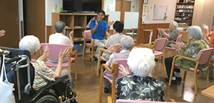 デイサービス室内
